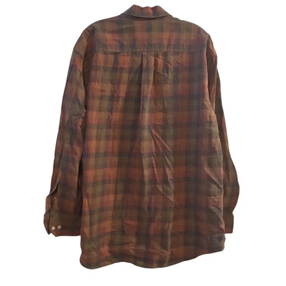 Orvis Men's Plaid Long Sleeve Button Down Shirt Size L Multicolor - Picture 3 of 12